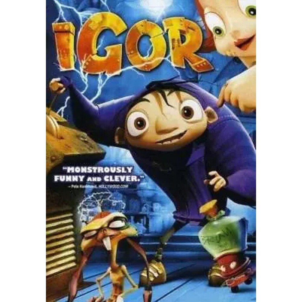 Igor DVD Animated Movie With Case Rated PG MGM Studios